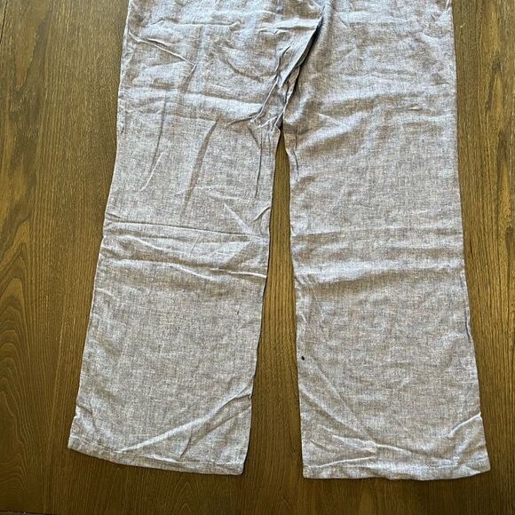 NWOT Guess Blue Cotton Lightweight Pants Drawstring Waist Size L - Picture 10 of 12